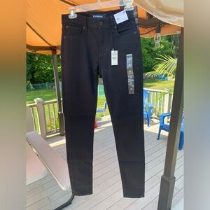 Express Black Legging Mid Rise Jean